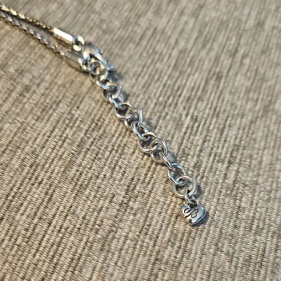 Brighton Heart Pendant Necklace with Pink Accents - Picture 4 of 5